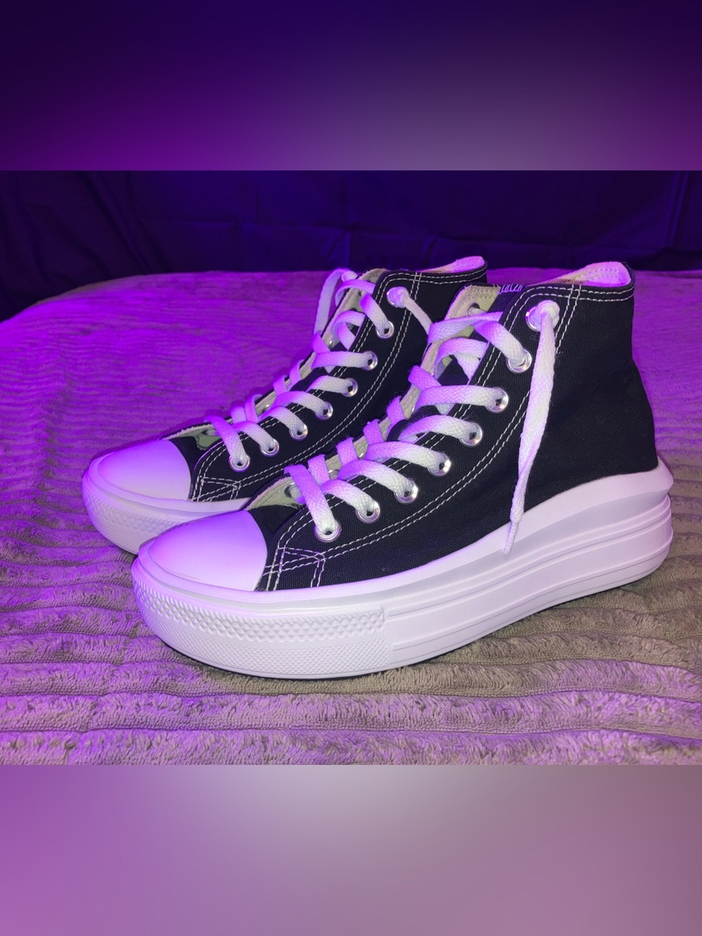 Converse all star move high women’s sz 8 - Picture 3 of 10